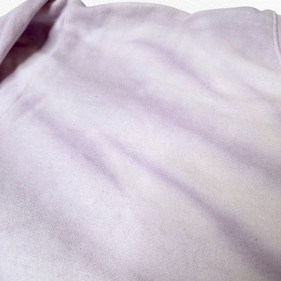 Splendid Lavender Purple Tie Dye Crewneck Light Relaxed Sweatshirt Size Medium - Picture 6 of 8